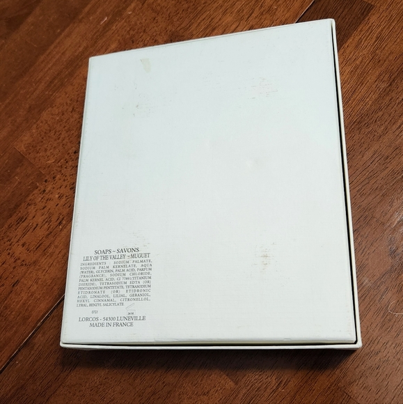 Lily of the Valley Soaps, Net Weight 3 x 5.25 oz, Made in France, - Picture 10 of 10